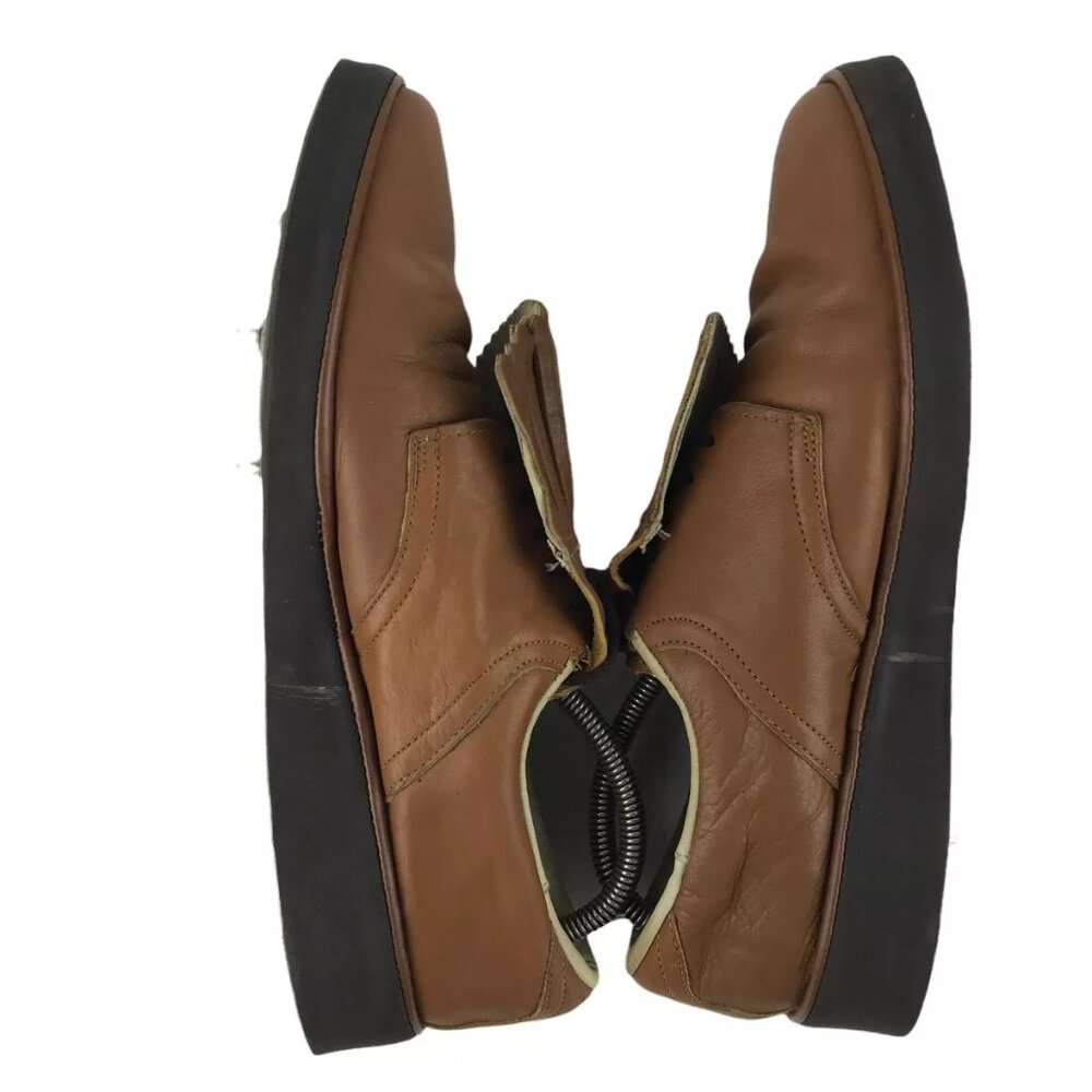 FootJoy Mens 53553 Brown Leather Fringe Lace Up Low Top Golf Shoe Size 11.5 M - Picture 6 of 9
